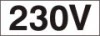 230 V – lipdukas
