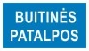 Buitinės patalpos – lipdukas