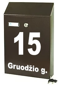Lipdukas ant pašto dėžutės – lipdukas