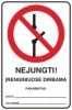 Nejungti! – lipdukas