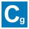 Patalpų kategorija Cg – lipdukas