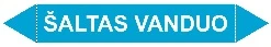 Šaltas vanduo – lipdukas