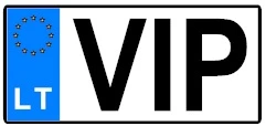 VIP vardiniai numeriai – idėja įmonėms ir šventėms – lipdukas